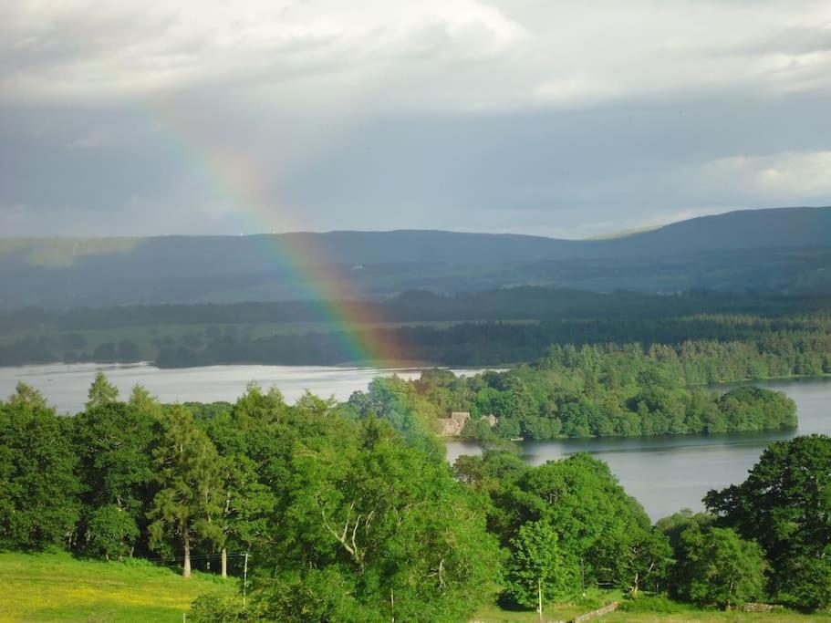 The Stable - Cottage With A Spectacular Lake View Port Of Menteith Bagian luar foto